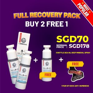 Sea Oil Full Recovery Pack (3 Bottles)