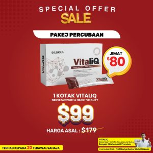 Pakej Rawatan Asas VitaliQ (1 Kotak)